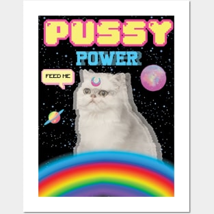 Pussy Power Posters and Art